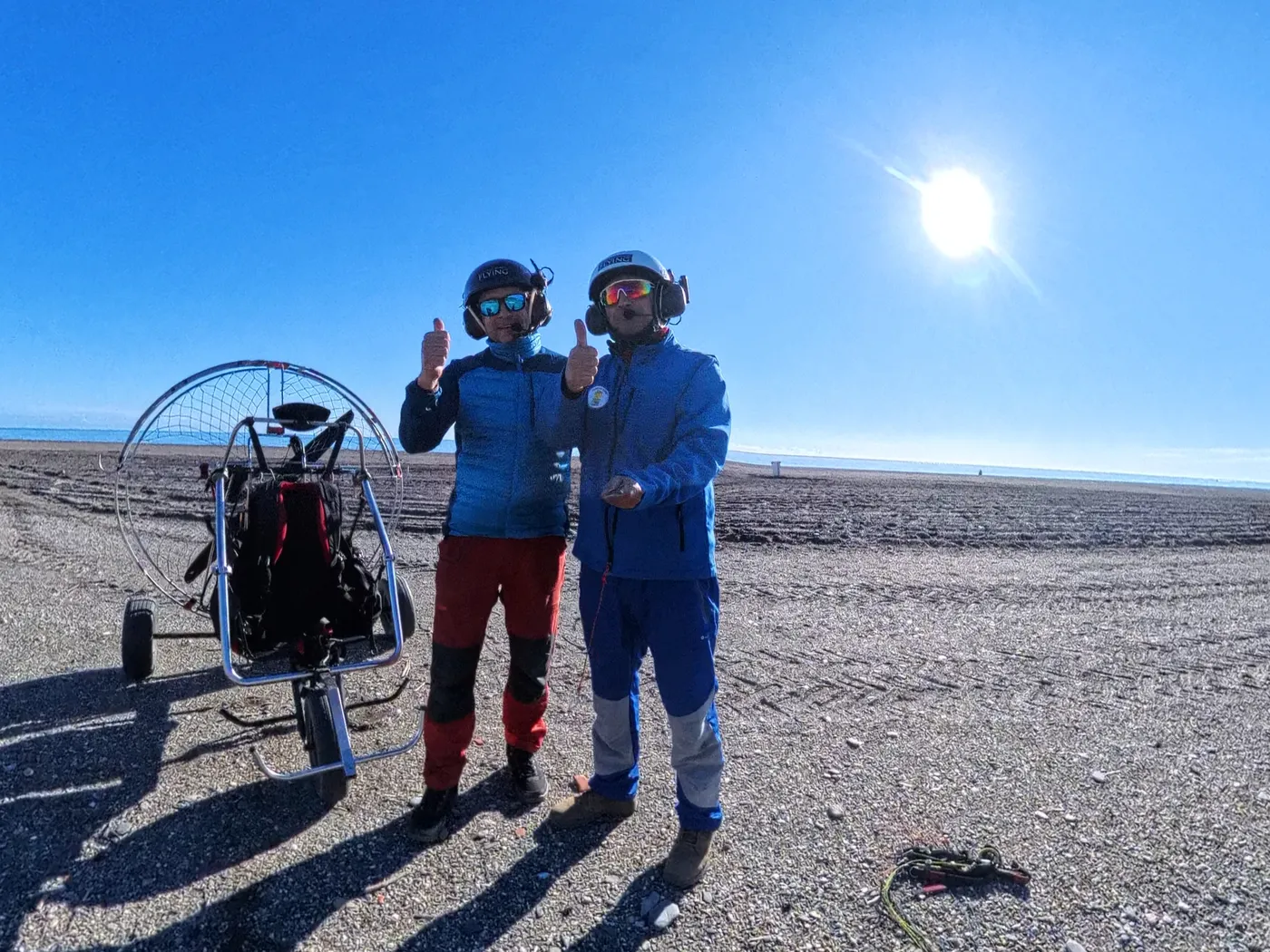Open Pilot Week paramotor course in Spain